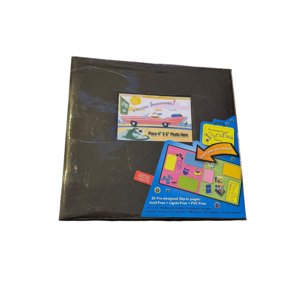 Tiny Treasures Vacation Scrapbook Photo Album 12x12 Pre-Designed‎ Pages READ
